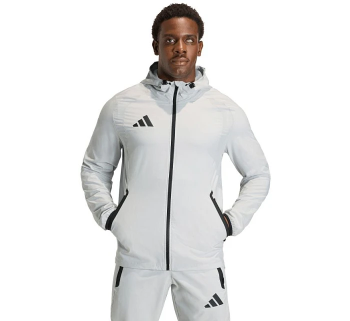 Pánská větrovka Tiro 26 Travel Jacket light grey model 22060766 pánská - ADIDAS