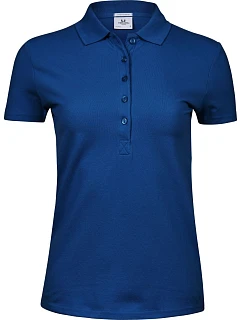 TJ 145 Dámské luxusní těžké strečové piqué polo model 22448797 indigo - Tee Jays