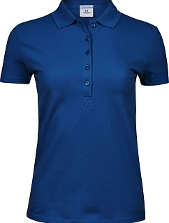 TJ 145 Dámské luxusní těžké strečové piqué polo model 22448797 indigo - Tee Jays