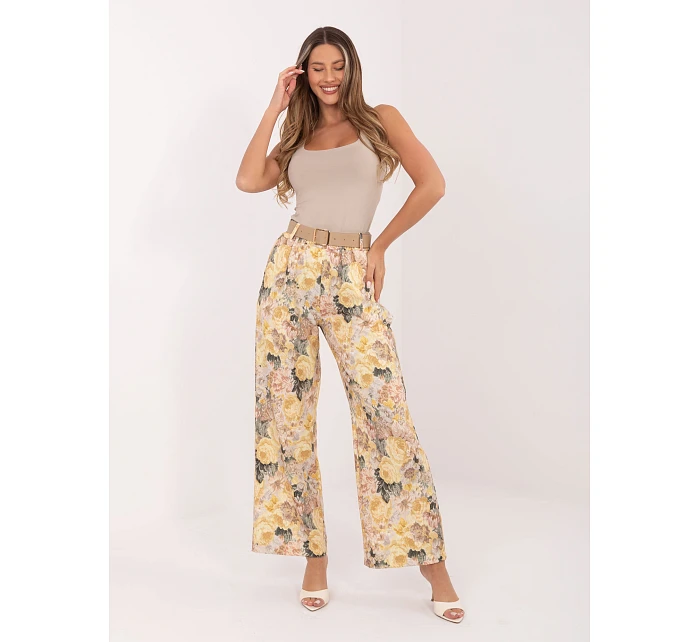 Spodnie IT SP model 22074627 żółty - FPrice