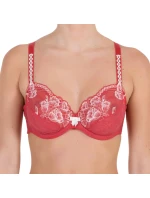 Dámská vyztužená podprsenka Chiara 20115 červená - Selmark