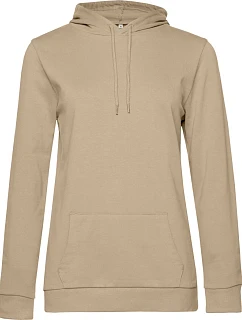 B&C #Hoodie /women Dámská mikina s kapucí 01.W04W desert