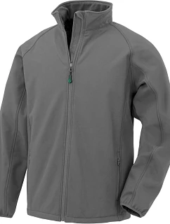Result R 901M Pánská 2-vrstvá softshell bunda "Printable" 30.901M workguard grey