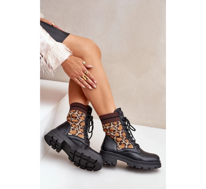 Dámské Botky Workery Se V Černé model 21681597 - Boto Dámské Botky Workery Se V Černé model 21681597 - Boto