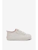 Dámské Tenisky Z Eko Kůže Big Star RR274A297 Světle Béžové Dámské Tenisky Z Eko Kůže Big Star RR274A297 Světle Béžové