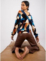 Halenka DHJ BZ 6550.74P tmavě modrá