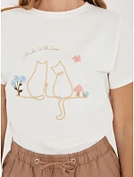 T sht TS ecru model 22102537 - FPrice