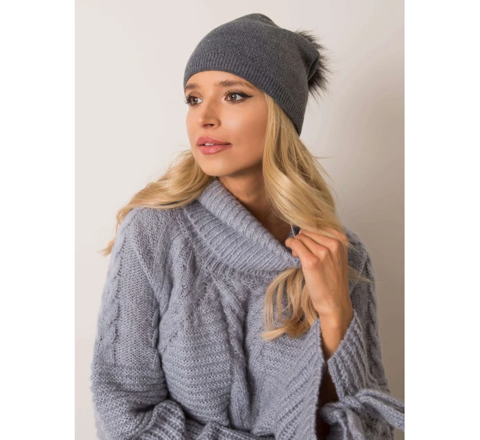 Čepice JK CZ 14.72 tmavě šedá Čepice JK CZ 14.72 tmavě šedá