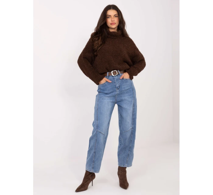 Spodnie jeans SP niebieski model 21789107 - FPrice Spodnie jeans SP niebieski model 21789107 - FPrice