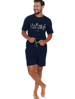 Doktorské pyžamo PMB.5355 Námořnická modř
