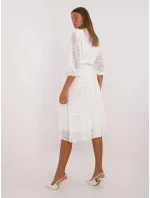 Dámské šaty LK SK 509730.08 bílé - FPrice