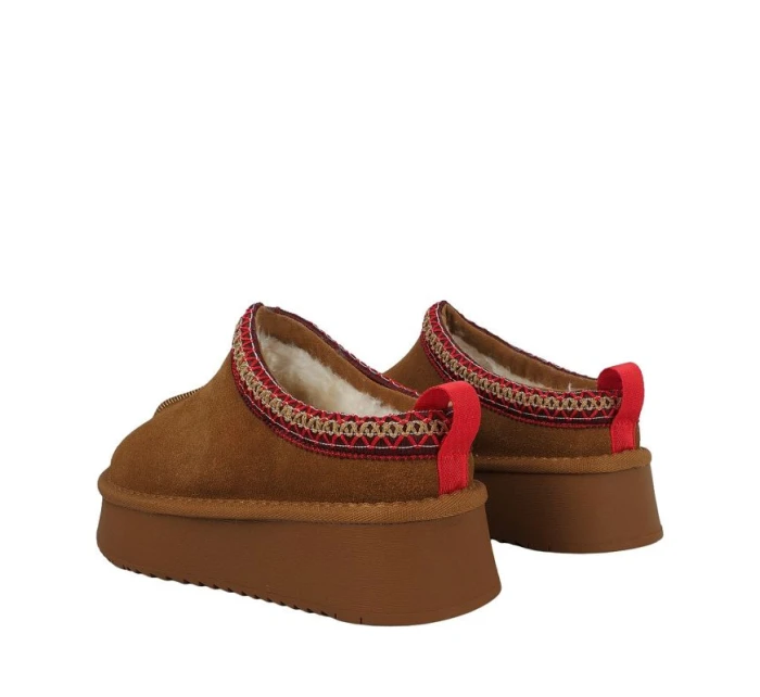 Dámské kožené boty Solo Soprani Couture Sabot fur Hugh Platform light brown SSW421P22 51 dámské Dámské kožené boty Solo Soprani Couture Sabot fur Hugh Platform light brown SSW421P22 51 dámské