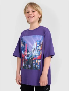 Chlapecké tričko oversize s potiskem model 21816857 - 4F