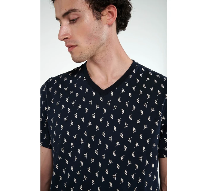 Pyžamo s krátkými rukávy model 19698195 - Vamp Pyžamo s krátkými rukávy model 19698195 - Vamp