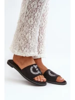 Dámské Ploché Žabky S  Černé model 21665080 - S.Barski