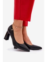 Elegantní Lodičky Na  Černé model 21692751 - VINCEZA