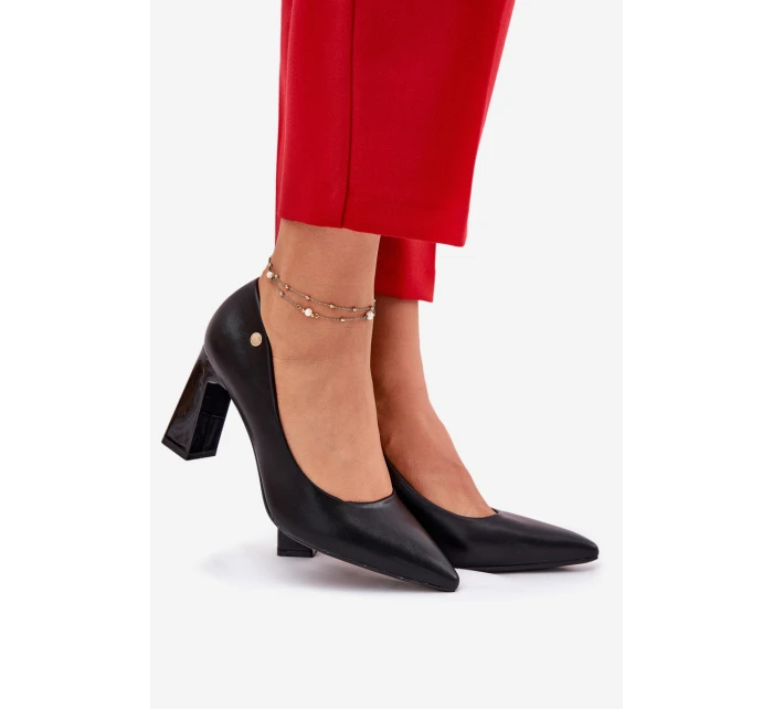 Elegantní Lodičky Na  Černé model 21692751 - VINCEZA