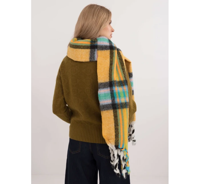 Šála AT SZ model 20523737 tmavě žlutá - FPrice