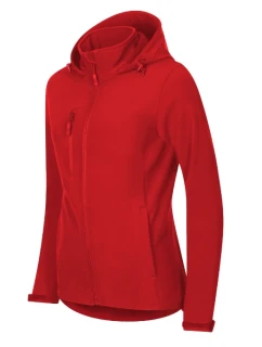 Trail softshellová bunda dámská červená