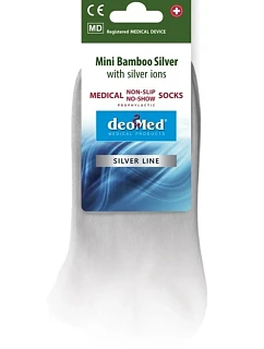 Ponožky MINI BAMBOO SILVER protiskluzové