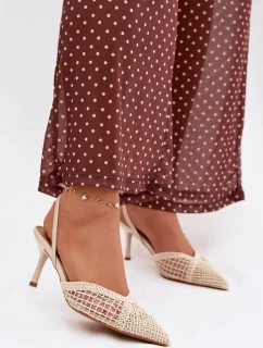 Sandály na podpatku  model 224499 Step in style