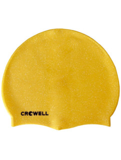 Crowell Recycling Pearl Yellow silikonová plavecká čepice Barva 7