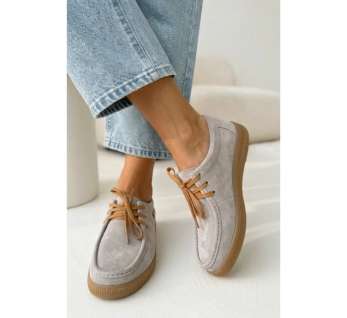 Polobotky z přírodního semiše Vinceza 95391 Béžové