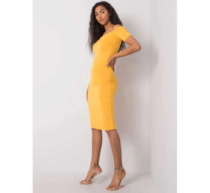 Šaty RV SK model 20826108 jasně oranžová - Rue Paris