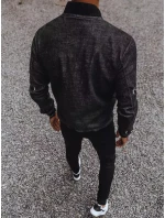 Pánská černá bunda FashionStreet TX4107