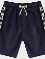 Pánské krátké šortky tmavě modré (8K933-25)