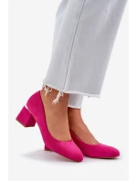 Eko Semišové Na Podpatku Fuchsie model 21684774 - Boto
