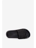 Pánské Pantofle Na Pěnové Podešvi Big Star SS174356 Černé Pánské Pantofle Na Pěnové Podešvi Big Star SS174356 Černé