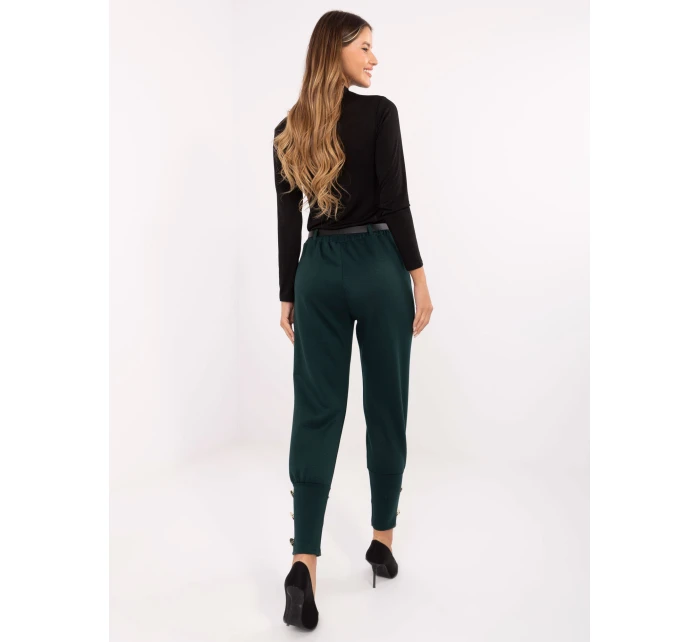 Spodnie IT SP model 21441271 ciemny zielony - FPrice