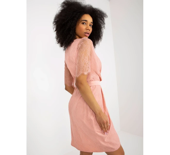 LK SK 508643 šaty.38X tmavě růžová