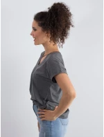 Tričko RV TS 4832.28P tmavě šedá