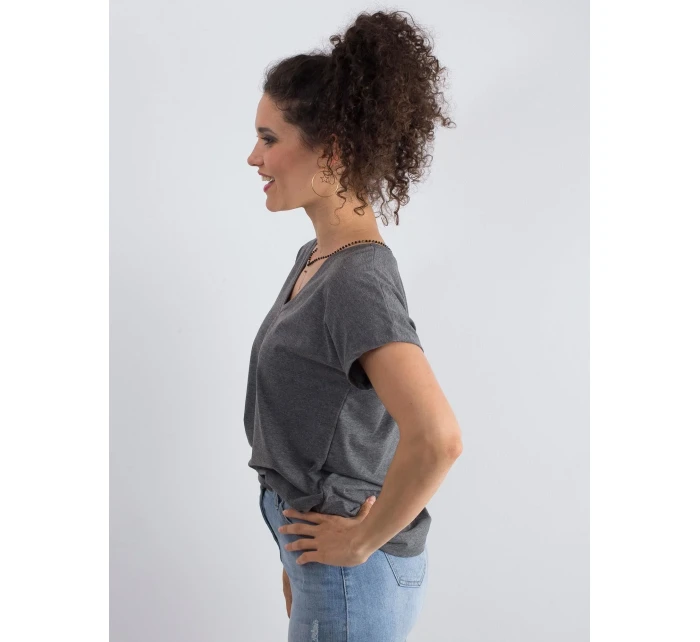 Tričko RV TS 4832.28P tmavě šedá