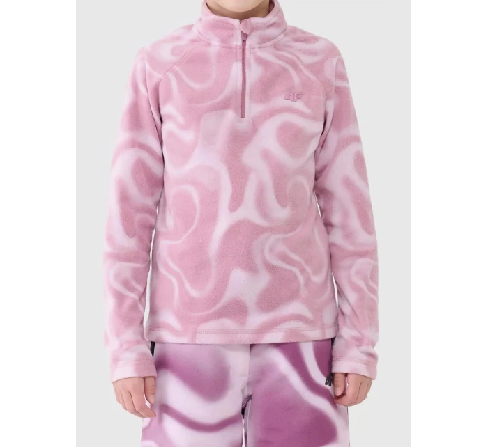 Dívčí fleecová mikina 4F