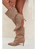 Boty na podpatku  model 222512 Step in style