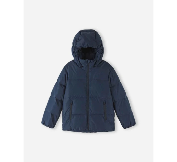 Reima dětská péřová bunda Paimio Navy Age 3 Junior Unisex nepromokavá tmavě modrá (5100282A-6980)
