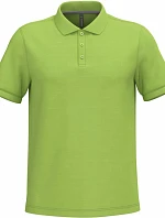 Kariban K 241 Pánské piqué polo 20.K241 lime
