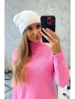 Dámská čepice Klarysa K394 bílá Dámská čepice Klarysa K394 bílá