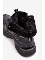 dámské sportovní šněrovací boty černé model 21635852 - EVENTO dámské sportovní šněrovací boty černé model 21635852 - EVENTO