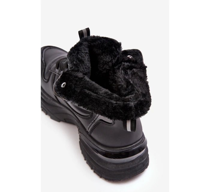 dámské sportovní šněrovací boty černé model 21635852 - EVENTO dámské sportovní šněrovací boty černé model 21635852 - EVENTO