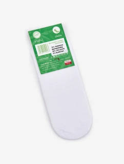 Dámské ponožky model 21702930 bambusové bílé - Milena