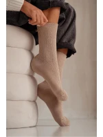 Dámské ponožky Frotte Zygzak Béžové