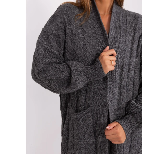 Kardigan BA SW  ciemny szary model 21107628 - FPrice