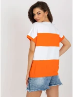 Bluzka RV BZ model 21153744 pomarańczowy - FPrice Bluzka RV BZ model 21153744 pomarańczowy - FPrice