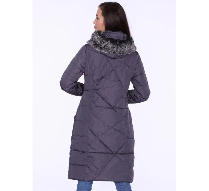 Dámský kabát BLH818025F tmavě šedý - PERSO