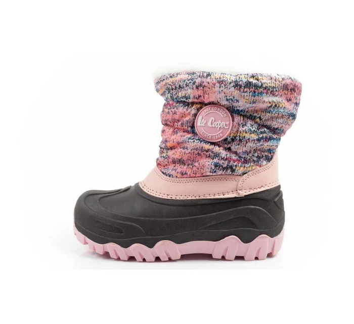 Dětské zimní sněhule Kuky růžové - Lee Cooper