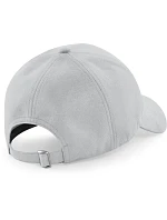 Beechfield B 656 6 panelová kšiltovka "Faux Suede" 53.0656 light grey